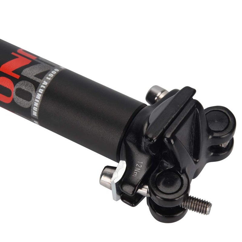 FOMTOR Bike Seatpost 30.9 400mm FOMTOR Bicycle Adjustable Long Seat Post Mountain Bike Seatpost for MTB Road Bike Folding Bike BMX - Image 4